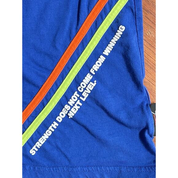 Switch Remarkable Mastermind Embroidered Graphic T-Shirt Mens Size M Blue - Picture 7 of 9